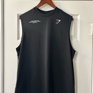 Gymshark Black Sleeveless Tank Top